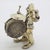 Metal Vintage Italian Handmade Genuine Silver Large Angini Branded Street Artist With Drums Figurine, Made in Arezzo (Tuscany) For Sale - Image 7 of 12