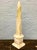 Alabaster Vintage Egyptian Alabaster Obelisk For Sale - Image 8 of 8