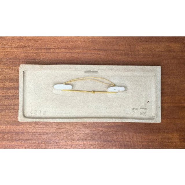 Mid-Century Danish Wall Relief Plate by Marianne Starck for Michael Andersen Bornholm For Sale - Image 12 of 18