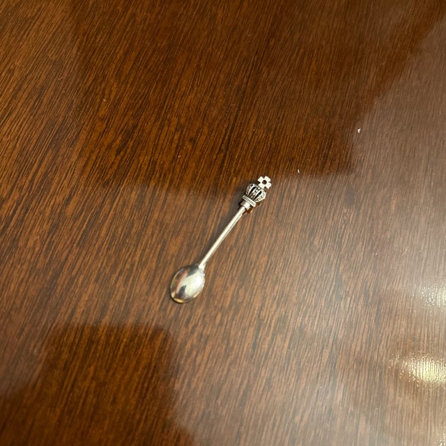 Salt Spoons - Set of 12 For Sale - Image 4 of 4