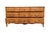 Late 20th Century Davis Cabinet Co. Solid Walnut Country French Provincial 64" Triple Dresser 1702 - Fleming Finish For Sale - Image 5 of 15