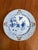Chinoiserie Blue & White Hand-Painted Chinoiserie Display Plate For Sale - Image 3 of 7