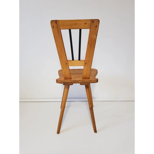 Biedermeier Rustic Chalet Style Chair, 1800s For Sale - Image 3 of 8