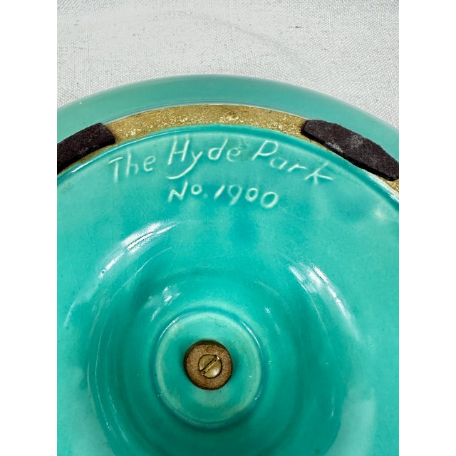 Vintage Roseville Hyde Park Ashtray For Sale - Image 9 of 12