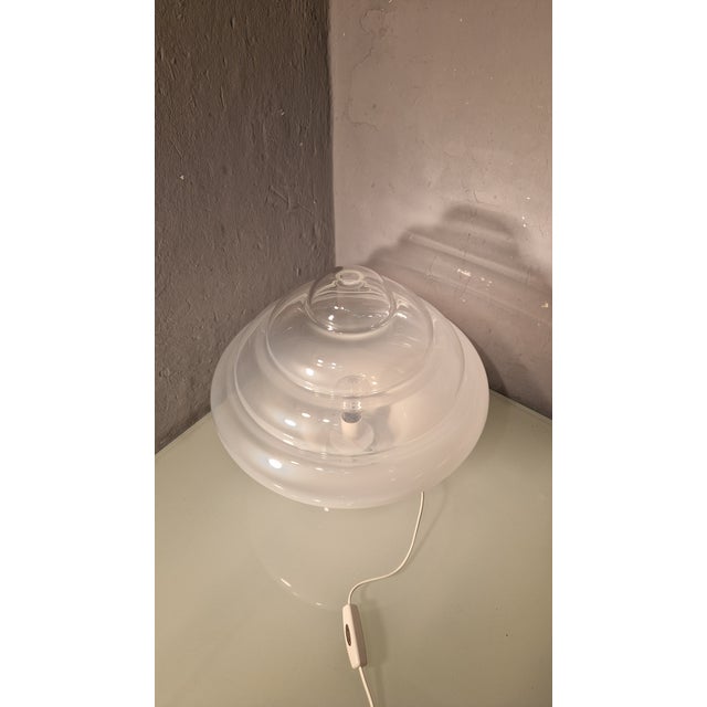 Flower Model Table Lamp in Shaded Murano Glass by Studio IG for ID, 1990s For Sale - Image 17 of 18