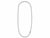 Modern 10k White Gold 46-5/8 CTTW Lab-Grown Diamond Men's Necklace, 22 In For Sale - Image 3 of 11