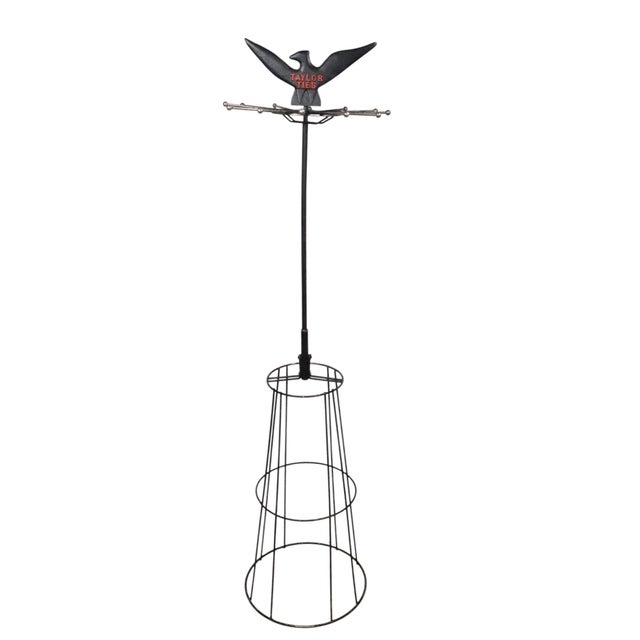 Mid-Century Modern Vintage Taylor Ties Display Rack Stand For Sale - Image 3 of 16