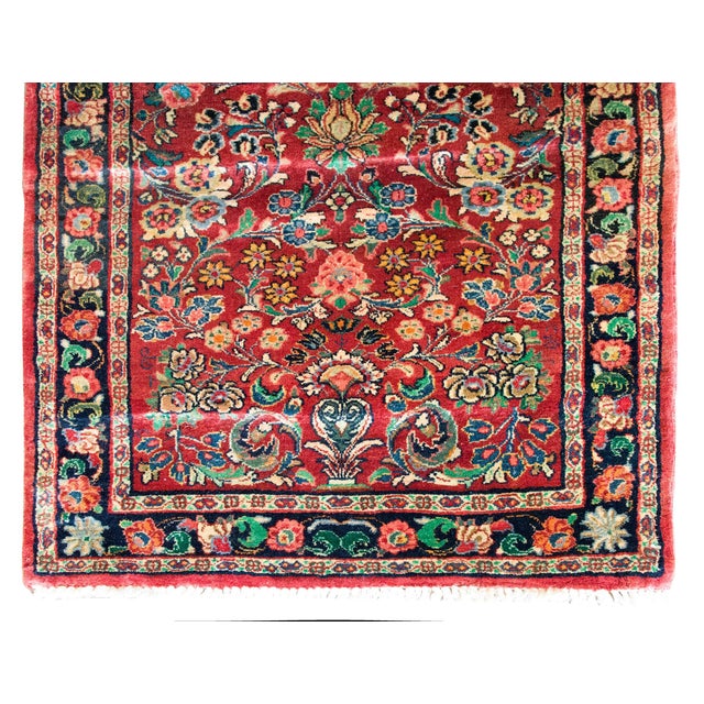 Early 20th Century Persian Sarouk Runner For Sale - Image 13 of 15