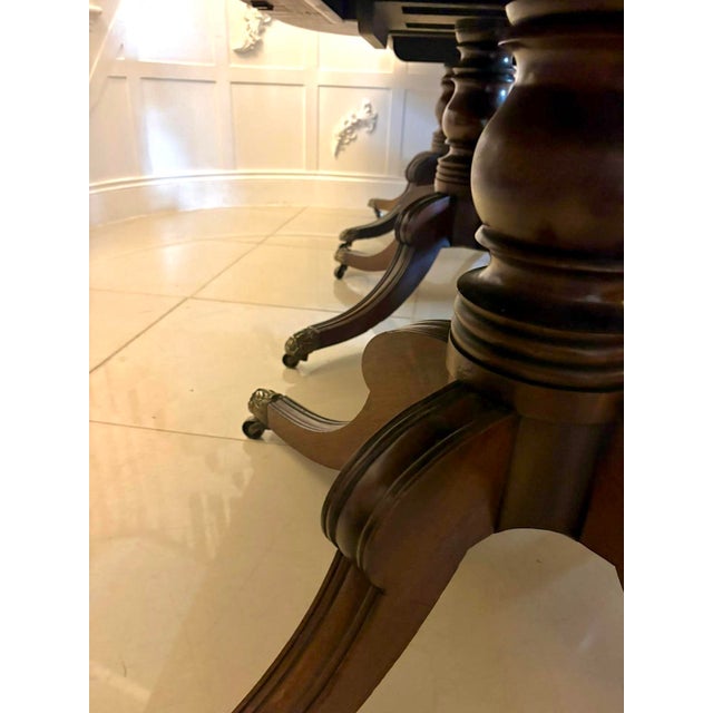 Antique Georgian Extendable Dining Table in Mahogany, 1800 For Sale - Image 10 of 18