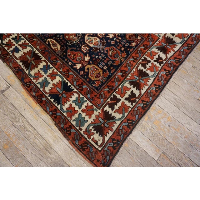 Art Deco 19th Century Caucasian Kazak Carpet ( 3'2" x 10'10" - 97 x 330 ) For Sale - Image 3 of 3