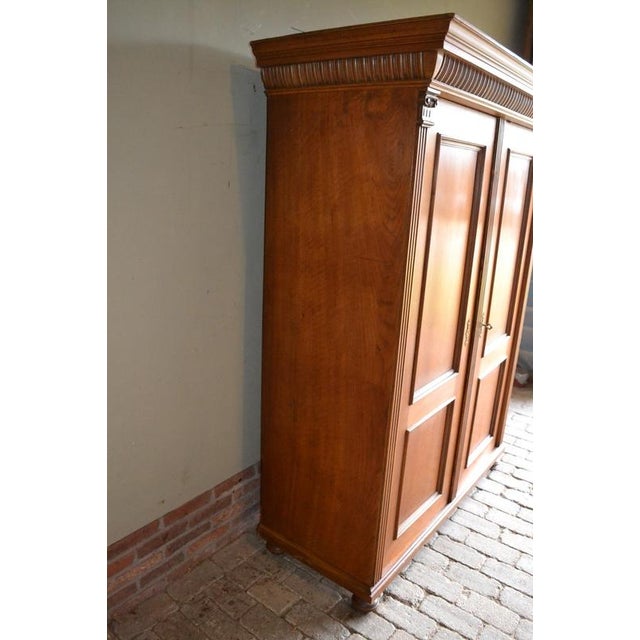 Dutch Cherrywood Cabinet, 1880s For Sale - Image 9 of 10