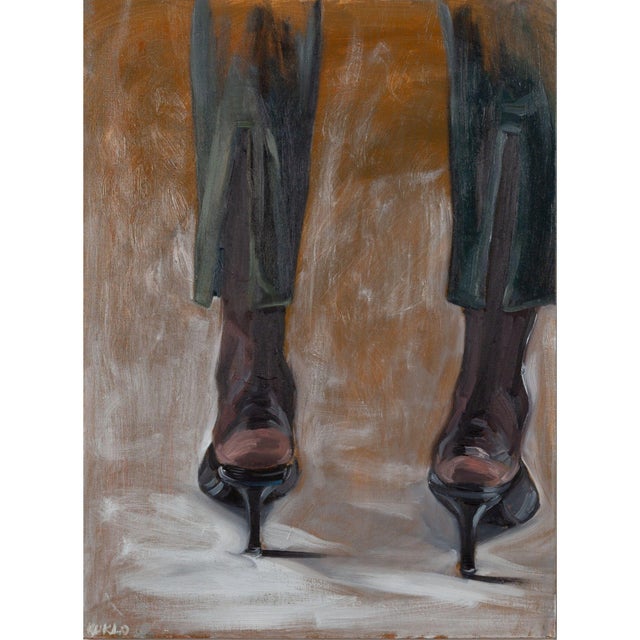 Justyna Kuklo, Direction, 2021, Oil Painting on Canvas, Framed For Sale - Image 4 of 6