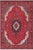 Persian Vintage Tabriz Red/Purple Wool Rug - 8'6'' X 12'10'' For Sale - Image 10 of 10