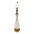 Large 1950s Murano Aventurine Fluted Glass Table Lamp For Sale