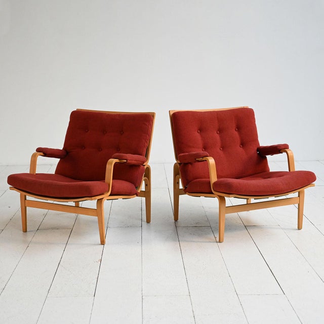 Ingrid Armchairs by Bruno Mathsson for Dux, 1960s, Set of 2 For Sale - Image 3 of 12