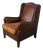 Vintage Dutch Cognac Leather Club Chair, 1970s For Sale