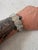 Vintage Buffalo Nickel Coin Cuff Bracelet. Native American-inspired, Southwestern, or "Trench Art" aesthetic.