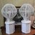 Large Modern Lamps in Ceramic and Painted Wood, Set of 2 For Sale - Image 10 of 10