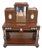 Late 19th Century English Burl Walnut Napoleon III Bronze Mounted Ladies Desk For Sale
