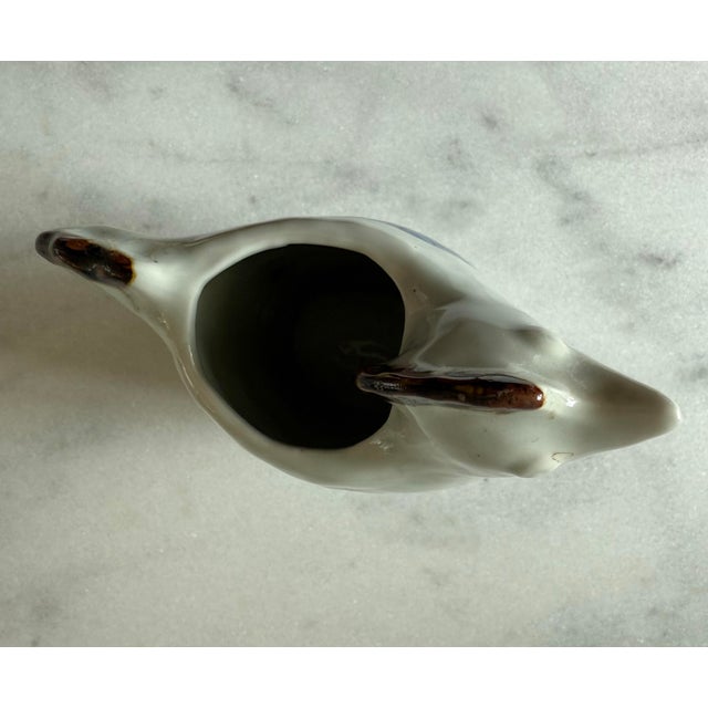 Ceramic Vintage Happu Pattern Stoneware Chicken Pitcher Made by Otagiri Japan For Sale - Image 7 of 8