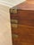 Large 19th Century British Campaign Trunk in Brass Bound Camphor Wood For Sale - Image 9 of 15