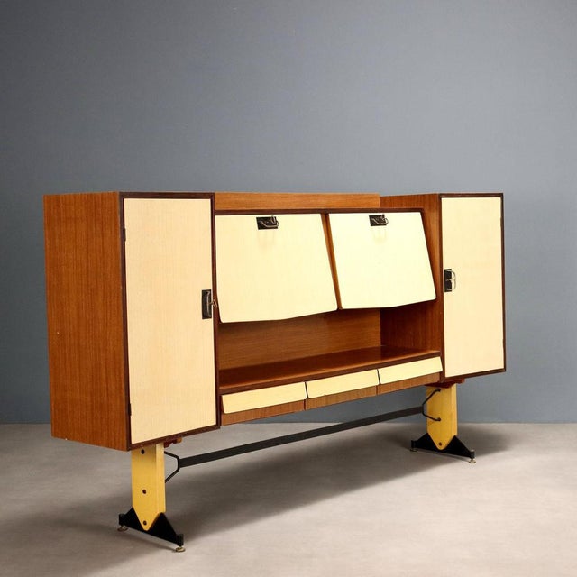 Vintage Sideboard in Wood, 1960s For Sale - Image 12 of 12