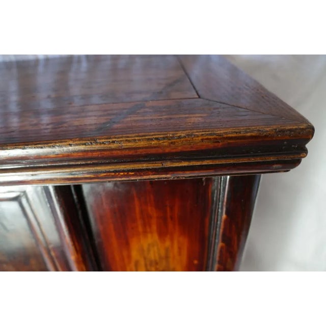 Antique Chinese Narrow Cabinet For Sale - Image 9 of 11