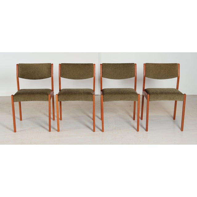 Danish Teak Dining Chairs, 1960s, Set of 4 For Sale - Image 10 of 10