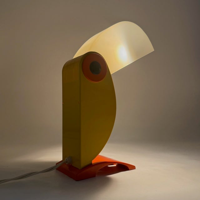 Toucan Table Light by Enea Ferrari for Timer, Italy, 1970s For Sale - Image 13 of 15