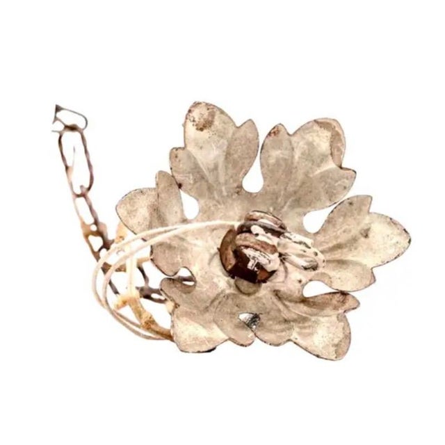 Maison Jansen Toleware Hot Air Balloon Chandelier, Mid Century French For Sale In Tampa - Image 6 of 8