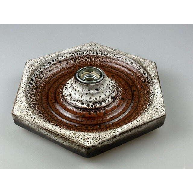 Vintage Wall Lamp in Ceramic, 1960s For Sale - Image 11 of 18