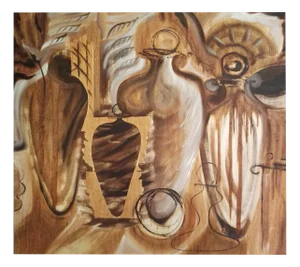 Stefano Mazzolini, Stortil, 1996, Oil on Wood