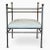 Hollywood Regency Mid-Century Iron Throne Chair, After Janus Et Cie For Sale - Image 3 of 6