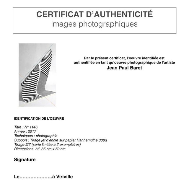 Jean Paul Baret, N°1146, Photographic Print, 2017 For Sale - Image 4 of 5