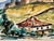 Original watercolor on paper by Henry Emil Salloch, also known as Heinz Emil Salloch, the German-born American artist and...