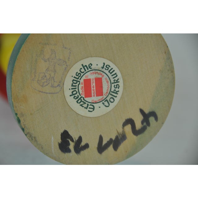 1960s German Nutcracker in Yellow and Red Costume, 1960s For Sale - Image 5 of 10