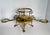 Early 20th Century French Revival Brass Epergne Centerpiece With Three Scalloped Removable Bowls For Sale - Image 5 of 16