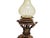 Empire Bronze Pending Lamp with Uranium Glass, France, 1890s For Sale - Image 6 of 14