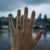 Metal Toi Et Moi Gemstone Ring: Opal and Onyx, Size 7.5 For Sale - Image 7 of 8