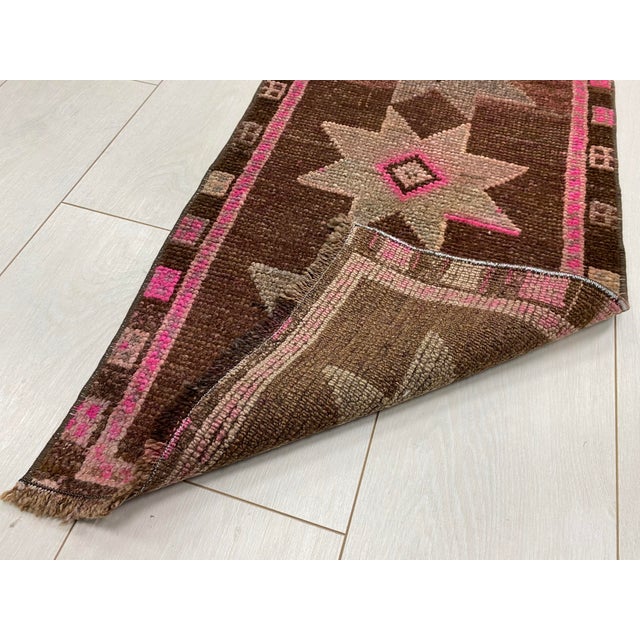 1960s Vintage Anatolian Kurdish Small Rug For Sale - Image 5 of 5