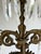 Antique Brass Victorian Couple 3 Arm Girandole Candlestick With Marble Base & Prisms For Sale - Image 15 of 17