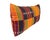 African Kente Cloth Throw Lumbar Pillow 17" W For Sale - Image 4 of 8