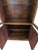 1980s Ethan Allen Canova Campaign Hutch Curio China Cabinet Display Shelf For Sale - Image 13 of 17