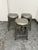2010s Restoration Hardware Remy Backless Counter Stools, Set of Three For Sale - Image 5 of 12