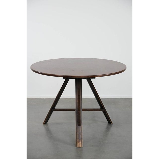 1950s Dutch Folding Dining Table, 20th Century For Sale - Image 5 of 16