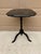 1940s Regency Chinoiserie Black Painted Walnut Side Table With Hand-Painted Scenes For Sale - Image 10 of 10
