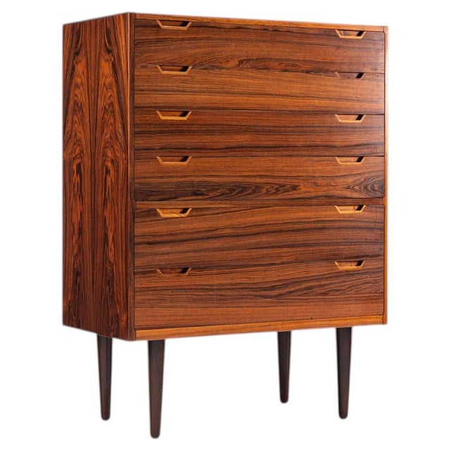 Rosewood Chest of Drawers by Svend Langkilde for Langkilde Møbler, Denmark, 1960s For Sale - Image 13 of 13