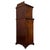 Brown Antique English Walnut Narrow Display Cabinet, 1800s For Sale - Image 8 of 12