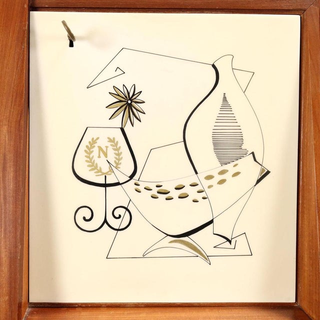 Vintage Cupboard in Teak Veneer, 1960s For Sale - Image 5 of 10