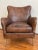 Timothy Oulton “Coffee Leather” Side Chair For Sale - Image 11 of 13